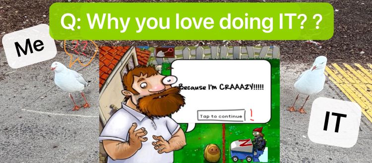 Why I love doing IT?
